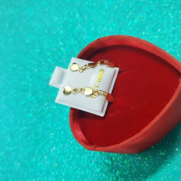 COLGAR 3 PIEZAS CORAZON LISOS